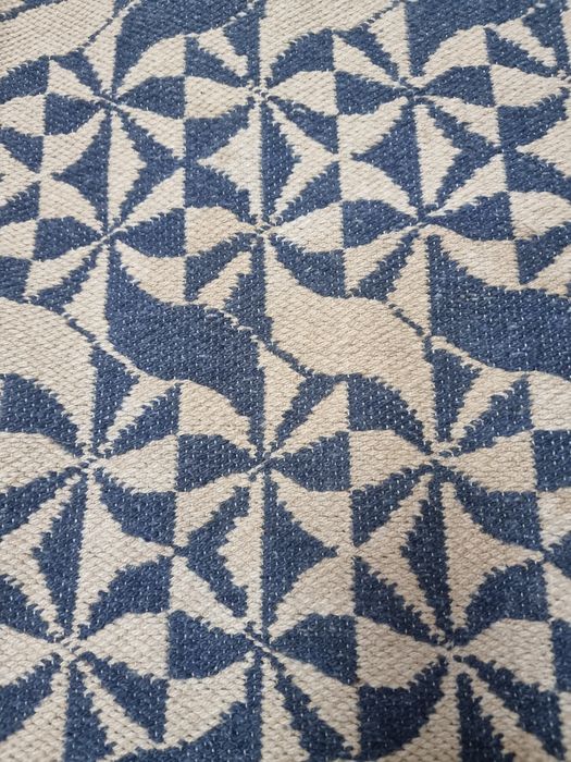 Covor țesut manual vechi 2,40 m x 1,80 m