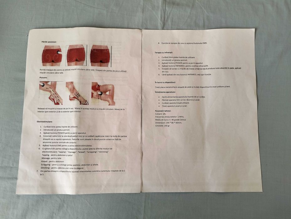 Aparat casnic de remodelare corporala și faciala