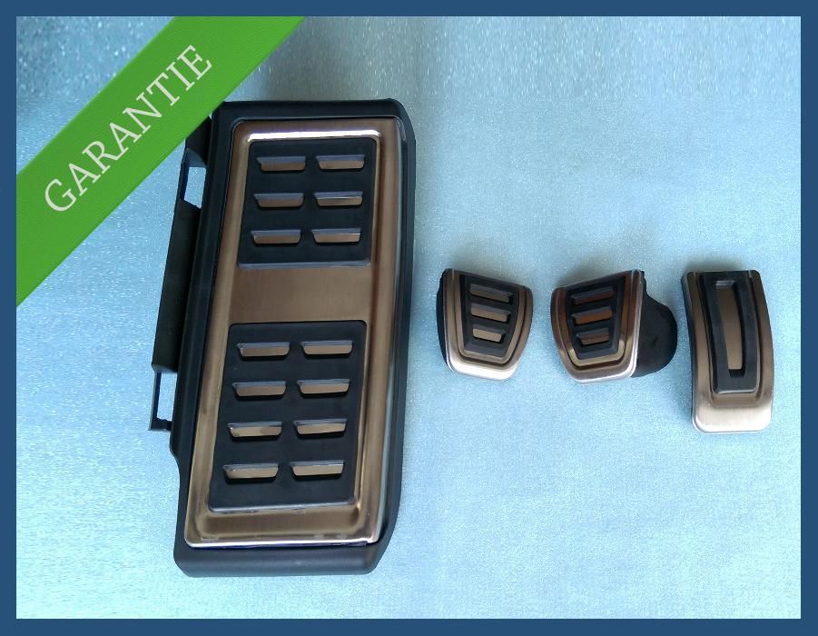 Ornamente Pedale INOX + Footrest VW Golf 7 / Passat B8 / Polo 6C