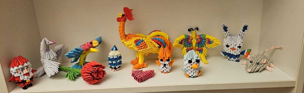 Vand Origami 3D - facute manual