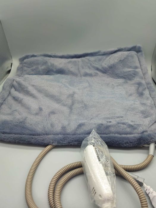 Електрическа отопляема постелка за домашни любимци 45x45 см+таймер