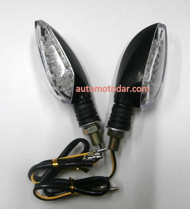 Диодни мигачи за мотор оранжева светлина