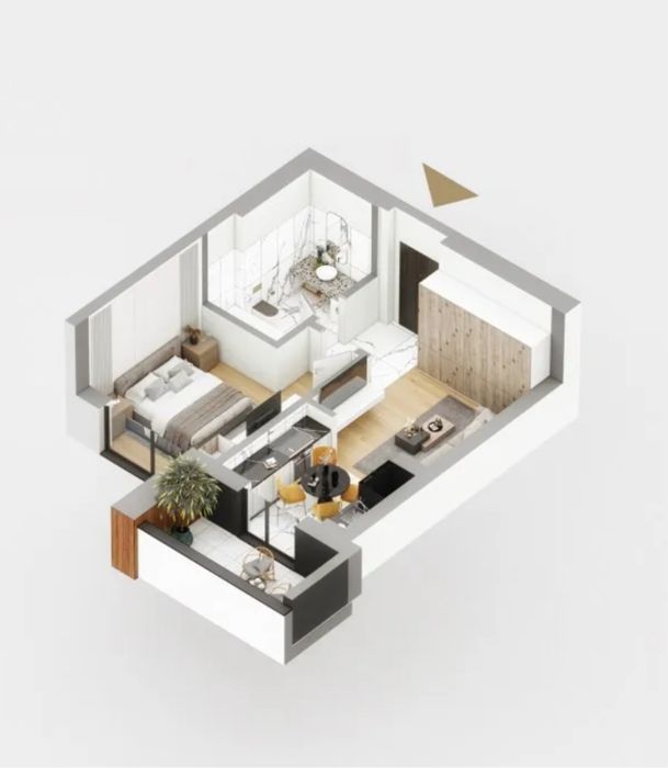 Apartament de inchiriat Tip Studio Astorium Life