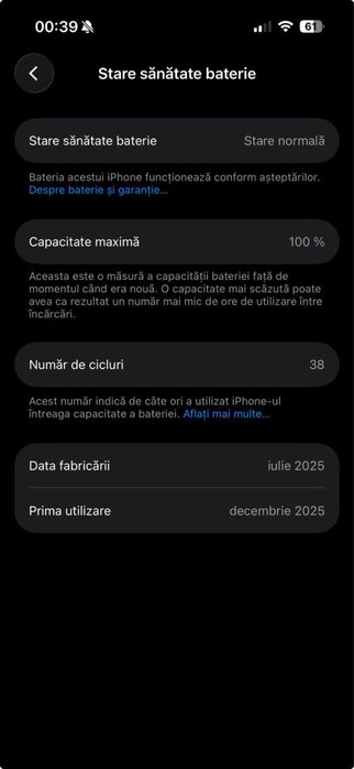 Iphone 16 nou , fullbox, 128gb , garantie+husa