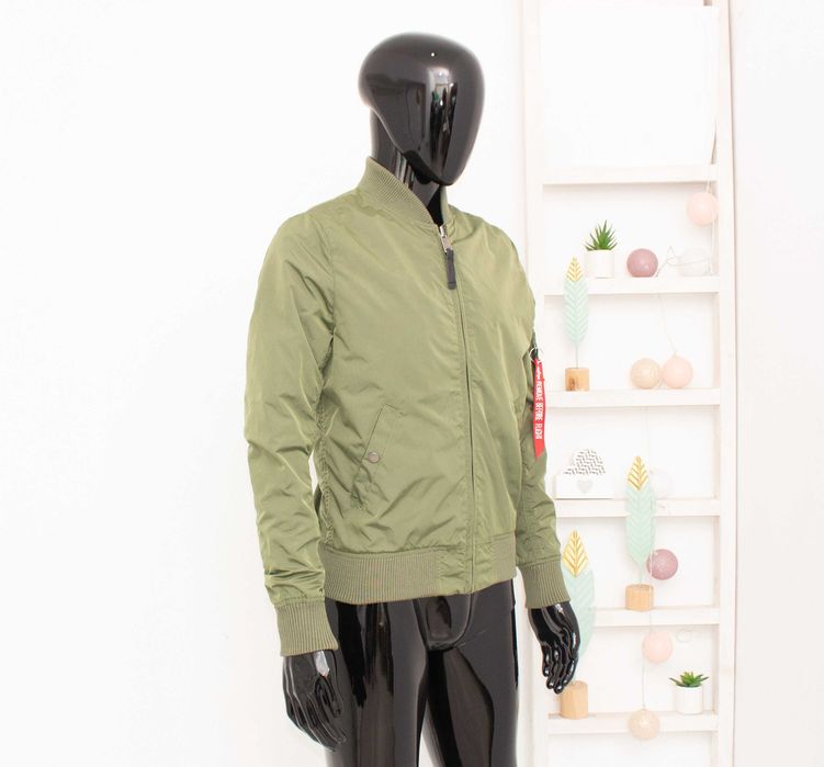 Alpha Industries MA-1 оригинално мъжко яке в зелено S
