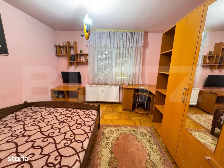Apartament de inchiriat, 3 camere, 78 mp, decomandat, George Enescu — fotografia 3