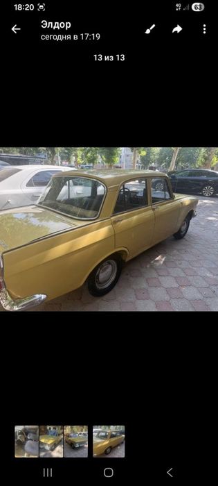 Москвич . Антиквариат. Краска родная,