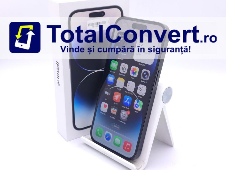 Apple iPhone 14 Pro 256GB Space Black 6GB, Garantie 24 luni | #D88553