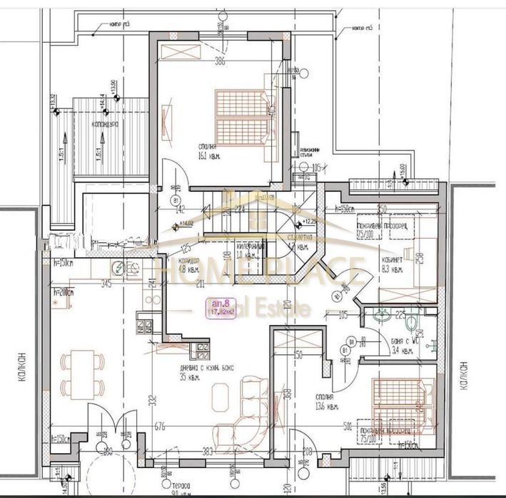 Нов четиристаен апартамент  в Лятно кино Тракия