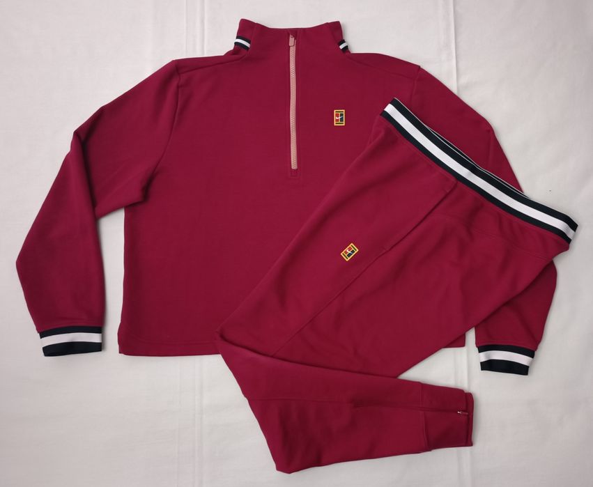 Nike Court Fleece Heritage Tracksuit оригинален екип L горно и долно