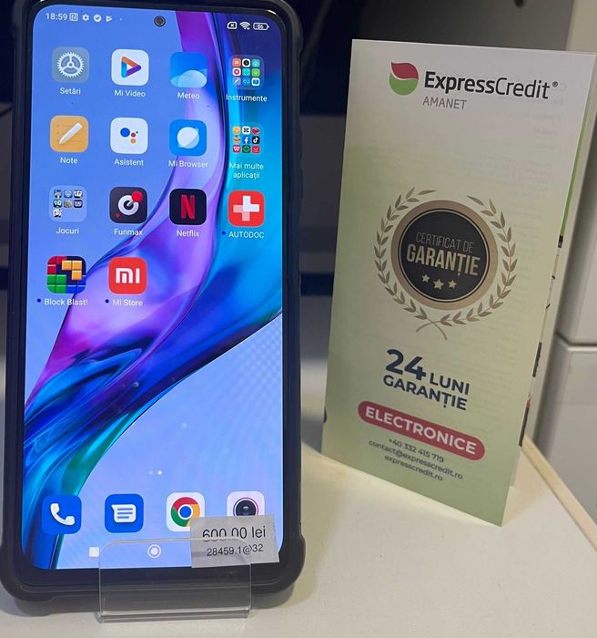 Telefon Xiaomi Redmi Note 11 Pro 5G (AG32 B28459.1) 2 ANI GARANTIE!