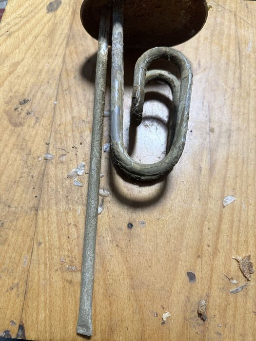 Тен от титана Аристон рабочий