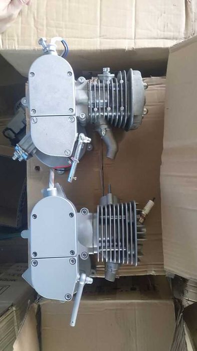 Велодвигател, двигател за колело, бензинов 80, 100cc (Налични)