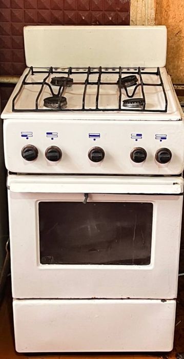 Gaz plita ishlatishga tayyor