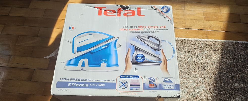 Stație de călcat de înaltă presiune Tefal Effectis Easy – NOUĂ, SIGILATĂ!