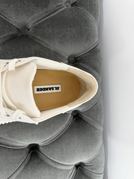 Jil Sander platform sole sneaker