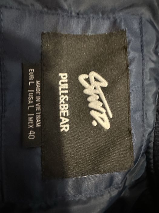 Pull and Bear Stwd кожено bomber яке