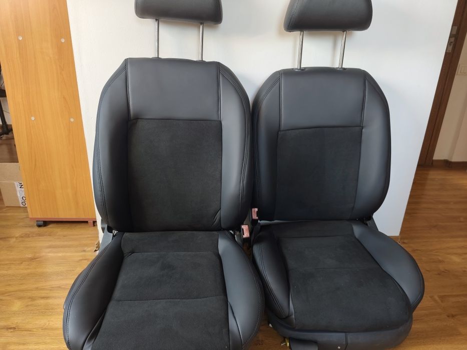 Set scaune complet piele+alcantara superb1, passat b5 audi a4b5-6,a6c5