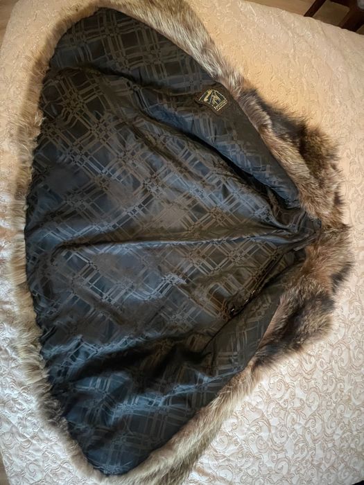 Дамско палто естествена кожа (лисица)