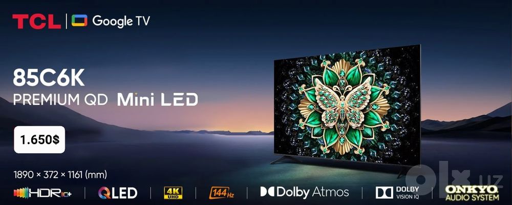 Телевизор TCL 55c6k Официальный Дилер