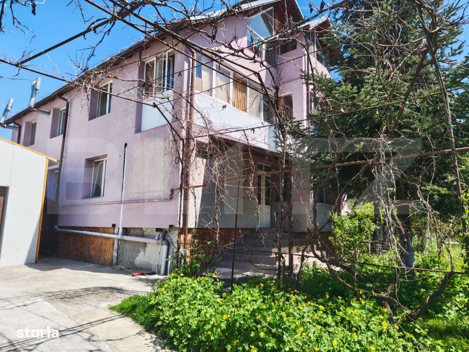 Casa P+1+M, 197 mp, teren 2.714 mp, zona Pucioasa