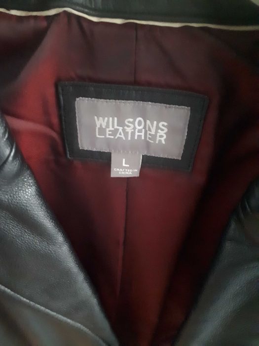 2 geci din piele naturala pentru femei, marimea M si L,Wilson Leather.