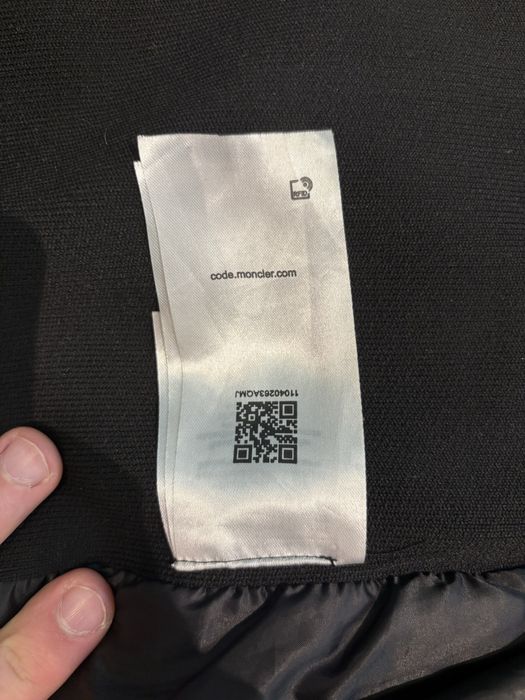 Moncler Padded Crêpe Cotton Zip-Up Cardigan