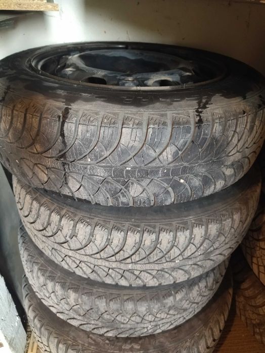 Джанти 6j x 14 за Шкода,WV ...със зимни гуми Fulda 165/70/14