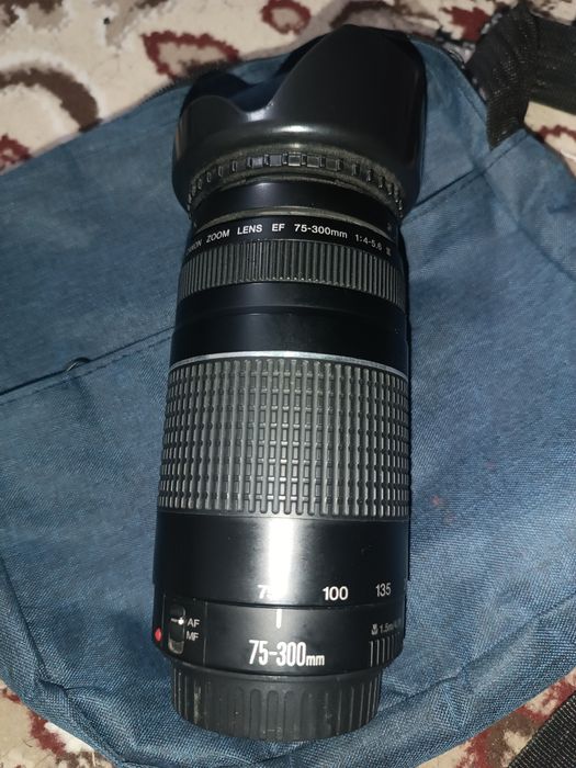 Обыектив 75-300 мм сатылады