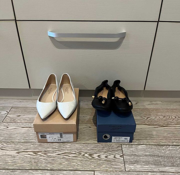 РАЗПРОДАЖБА на НОВИ БАЛЕРИНКИ р-р 39-40, Tosca Blu, M. Kors и др.
