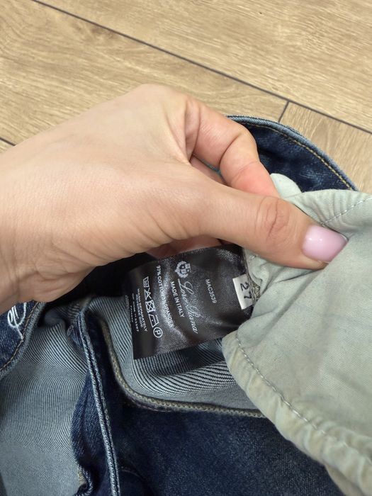 Джинсовые брюки Loro Piana 27 рр