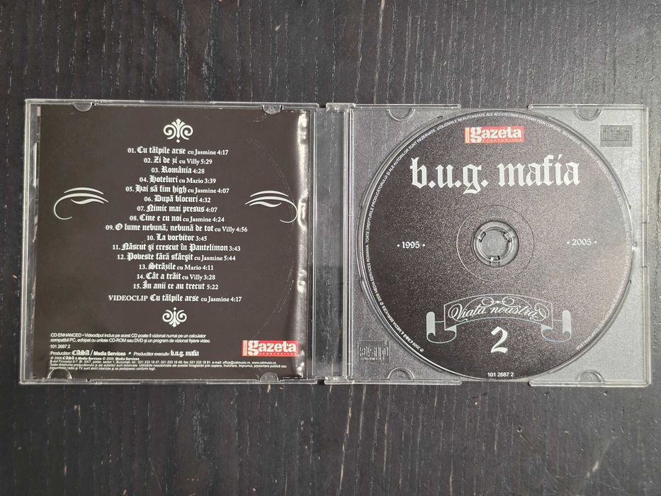 CD audio BUG Mafia Viata Noastra 2