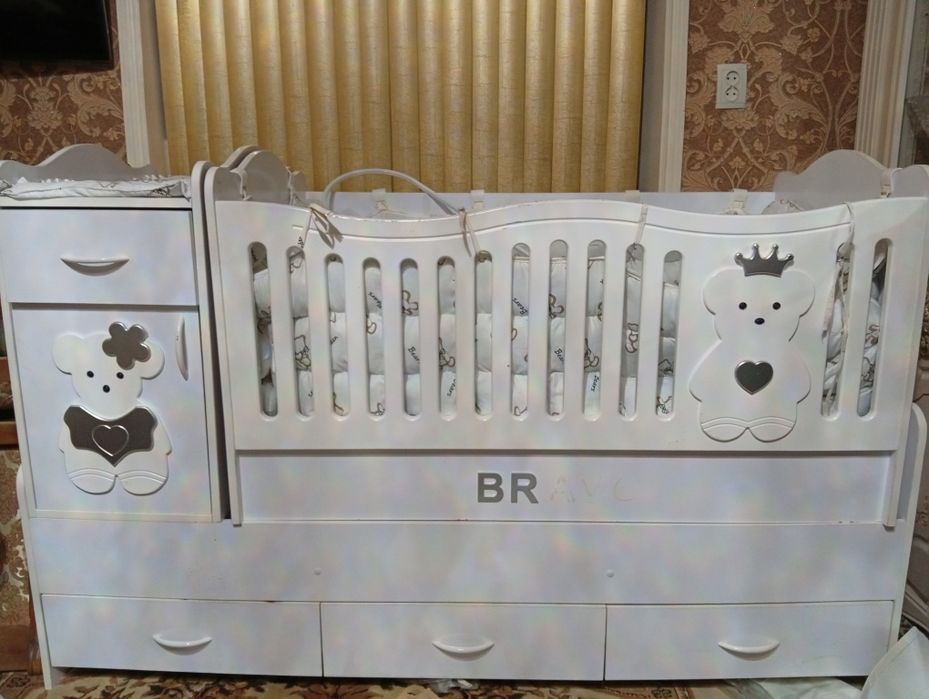 MDF 2v1 krovat sotiladi