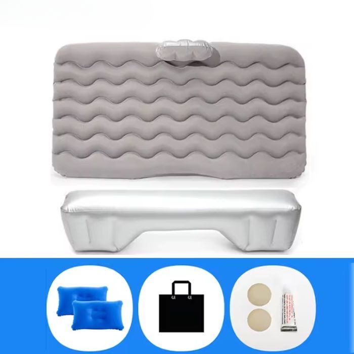 Надуваем матрак за кола и къмпинг с възглавници и помпа