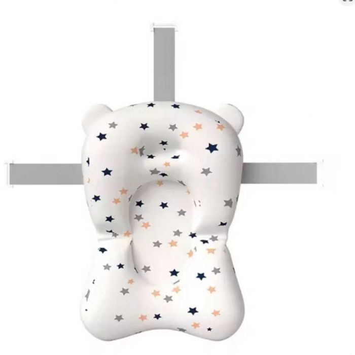 Сгъваема бебешка вана с термометър и възглавница