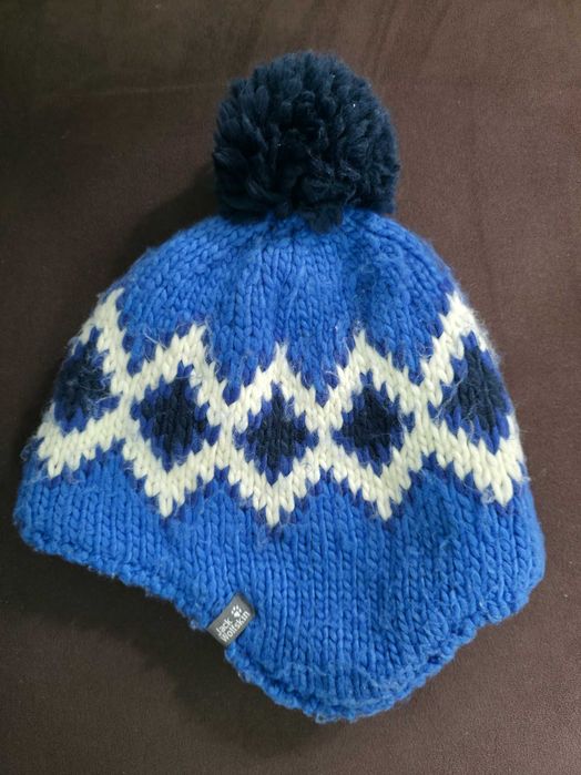 Jack Wolfskin Diamond Knit caciula iarna copiii 4-7 ani