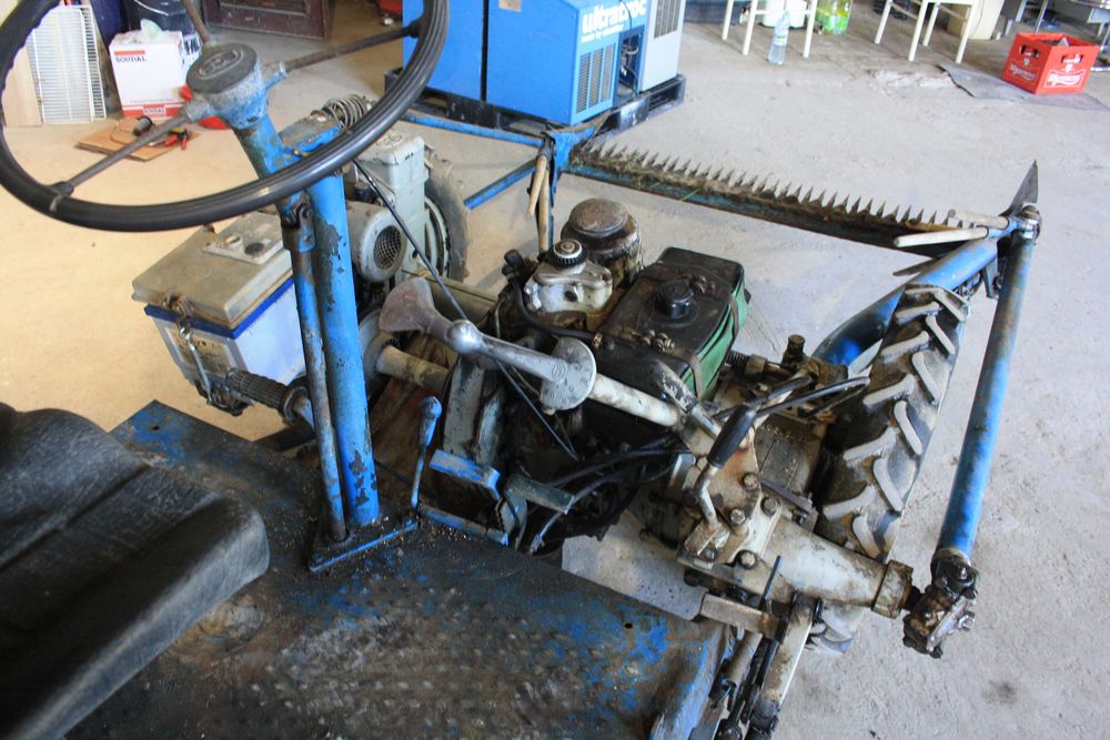 Дизелова сенокосачка BCS четириколка Хидравлика|Стартер 13 к.с