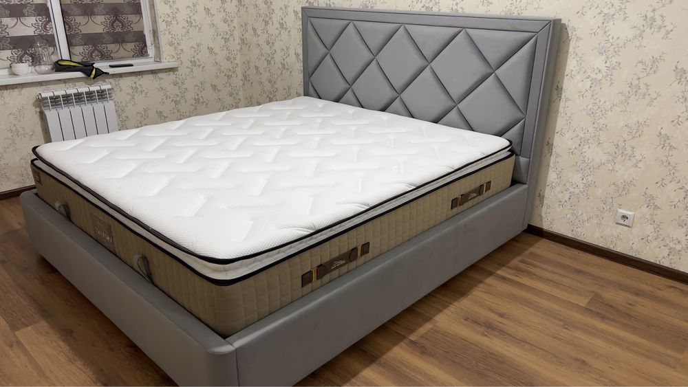 Кровать/Krovat мягкая с механизим