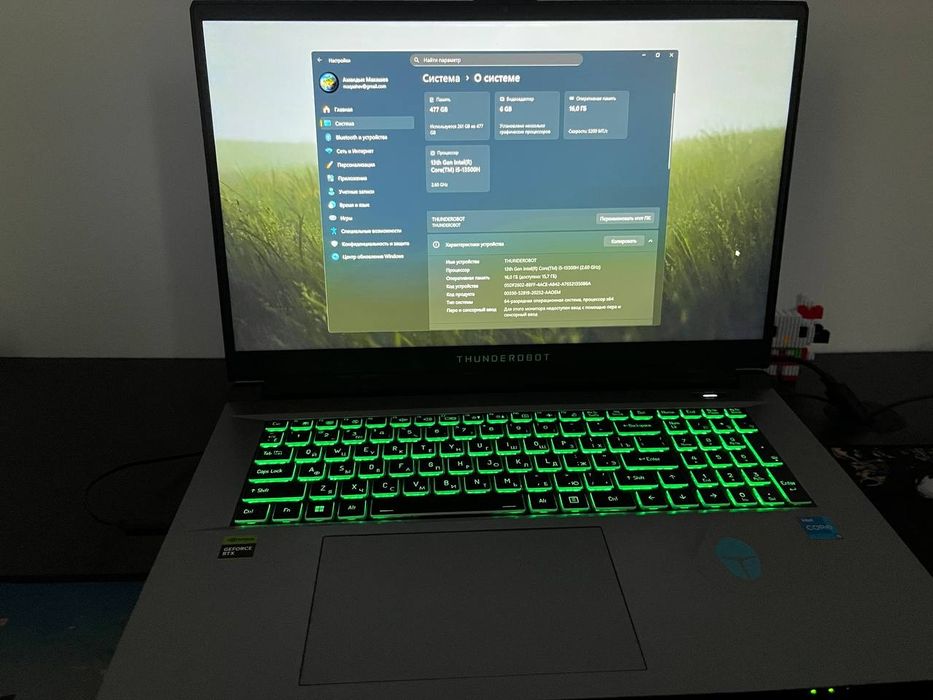 Ноутбук игровой Thunderobot