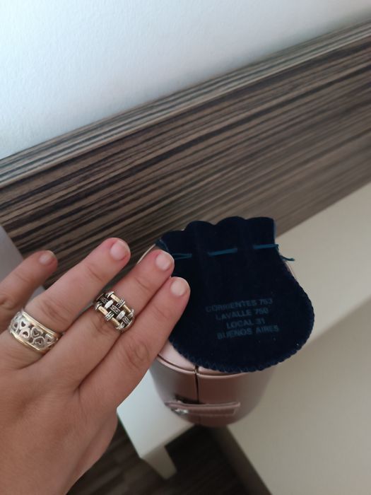 Сребърни пръстени от Аржентина и обеци