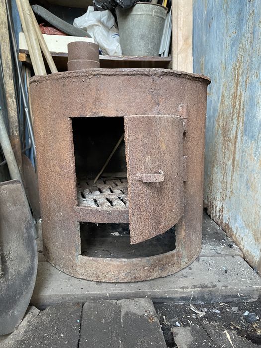 Продам буржуйку, Печь котел