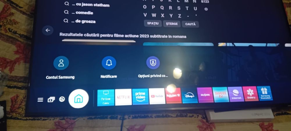 Smart tv qled 125cm(defect)