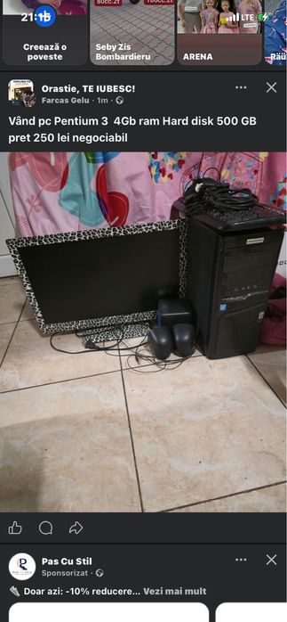 Vand PC mai multe detalli in privat
