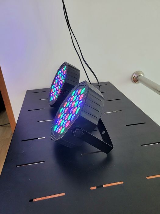 Lumini Pari 36 led-uri RGB beams dj formație club par led scena disco