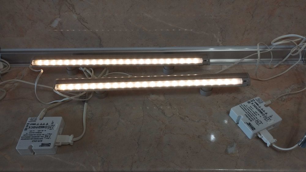 2 броя LED лампи със сензор от IKEA