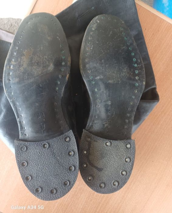 Обувь мужская сапоги хромовые