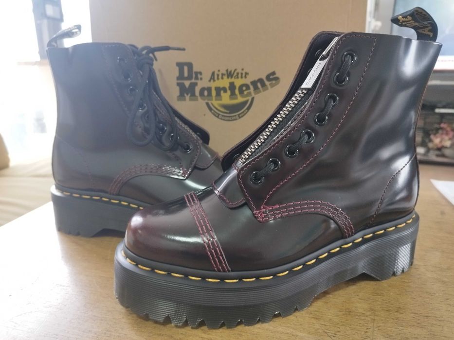Dr. Martens Sinclair Cherry Red 39 100% original