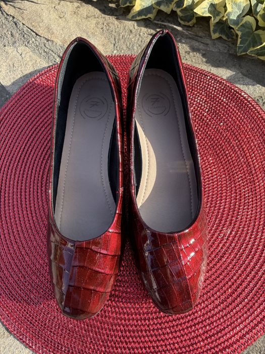 Pantofi piele lacuita Formazione