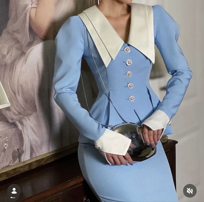 Платье The Ice Collection MANDY DUO BLUE,