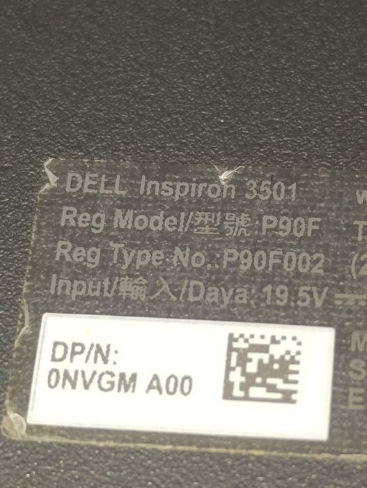 Dezmembrez Dell 3501 model p90f display tastatura baterie Connector hd